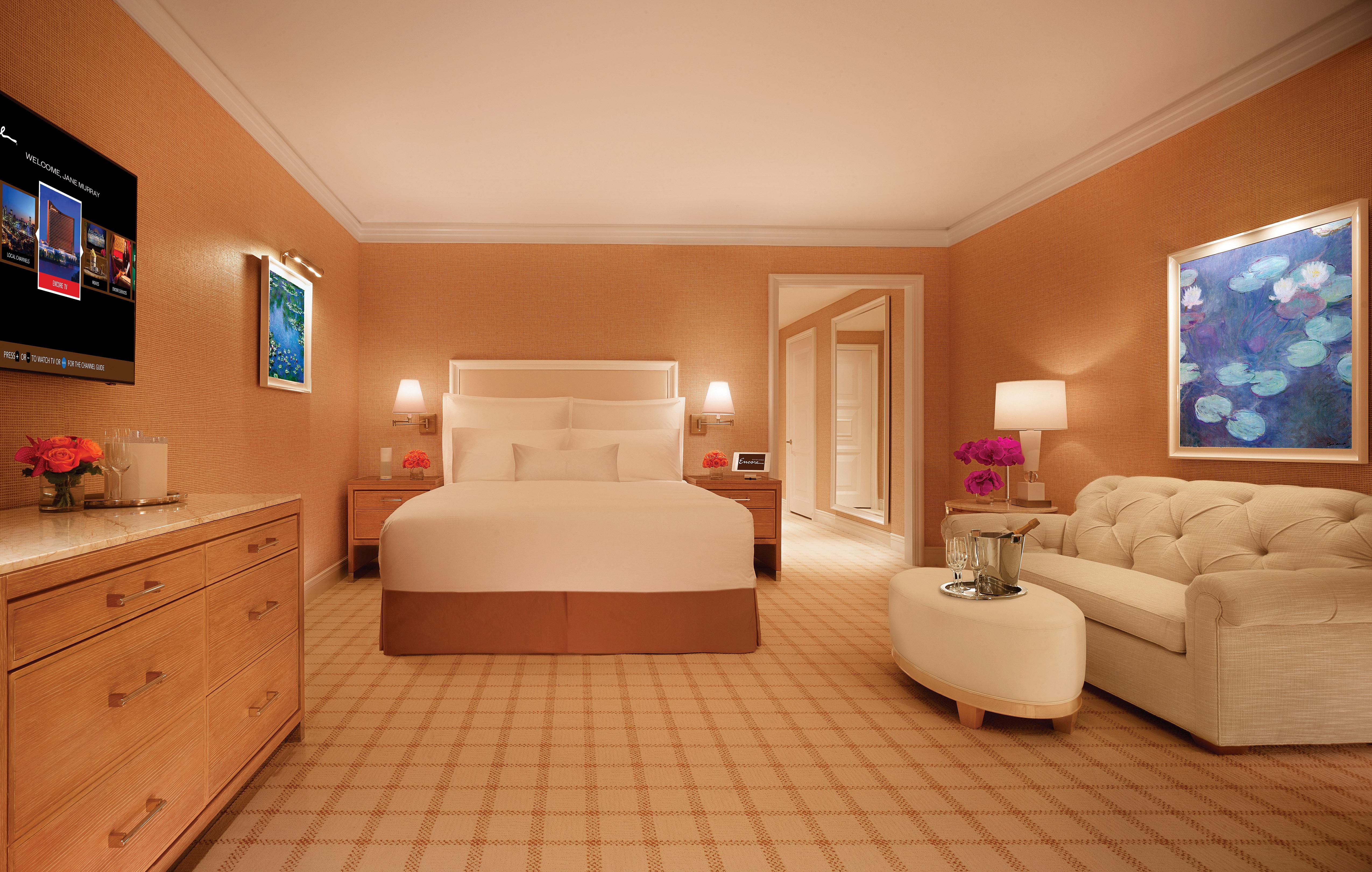 Encore Boston Harbor Everett Bagian luar foto A guest room at Encore