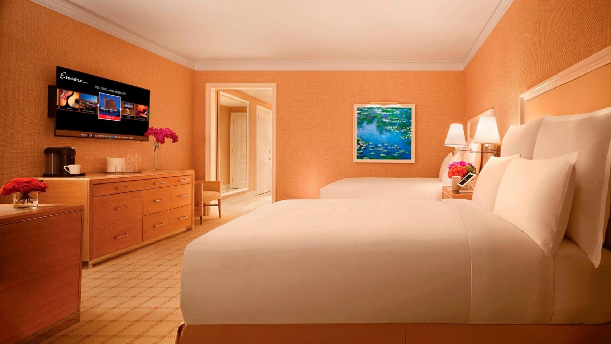 Encore Boston Harbor Everett Bagian luar foto A guest room at The Mirage