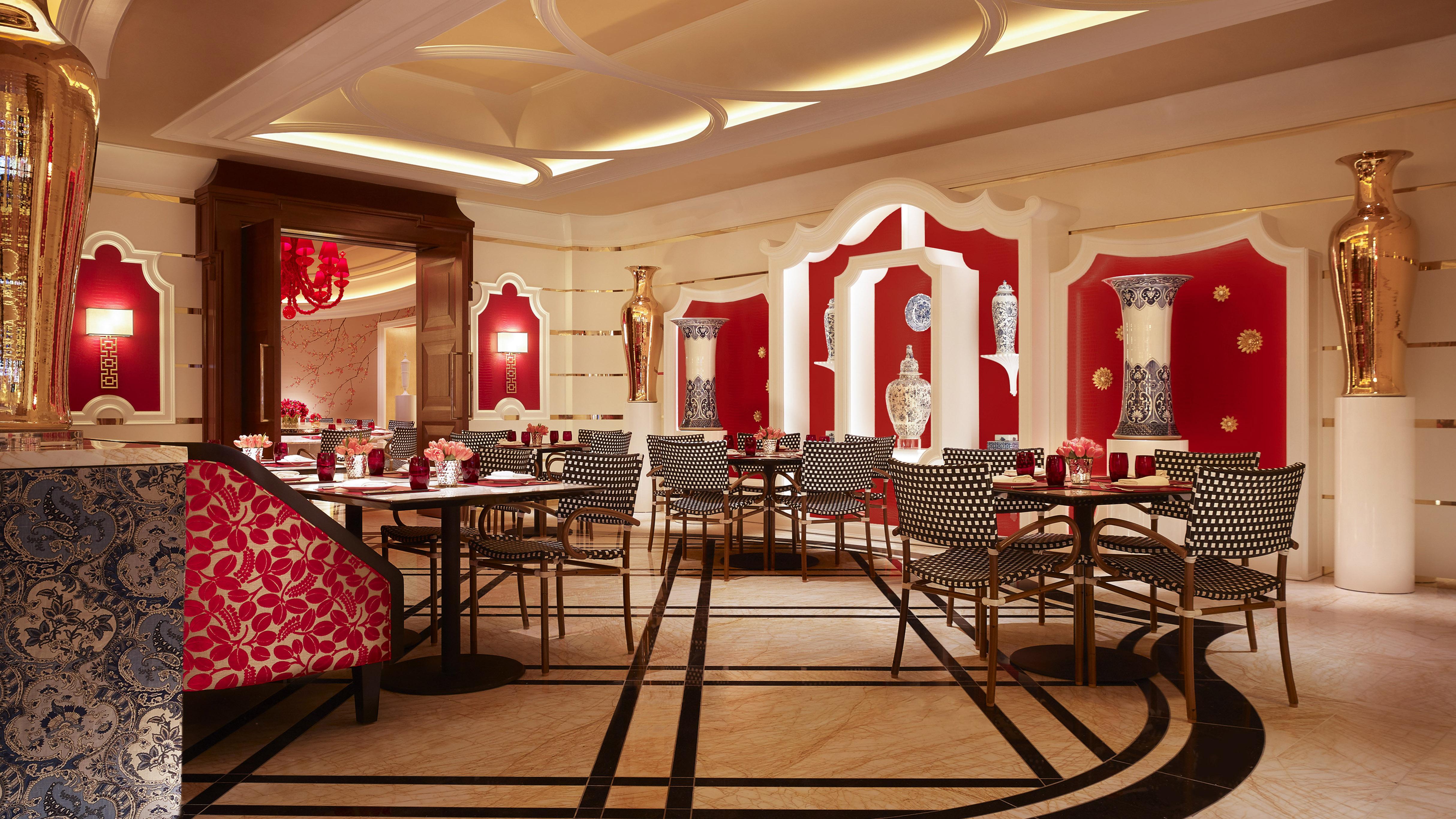 Encore Boston Harbor Everett Bagian luar foto The interior of the restaurant