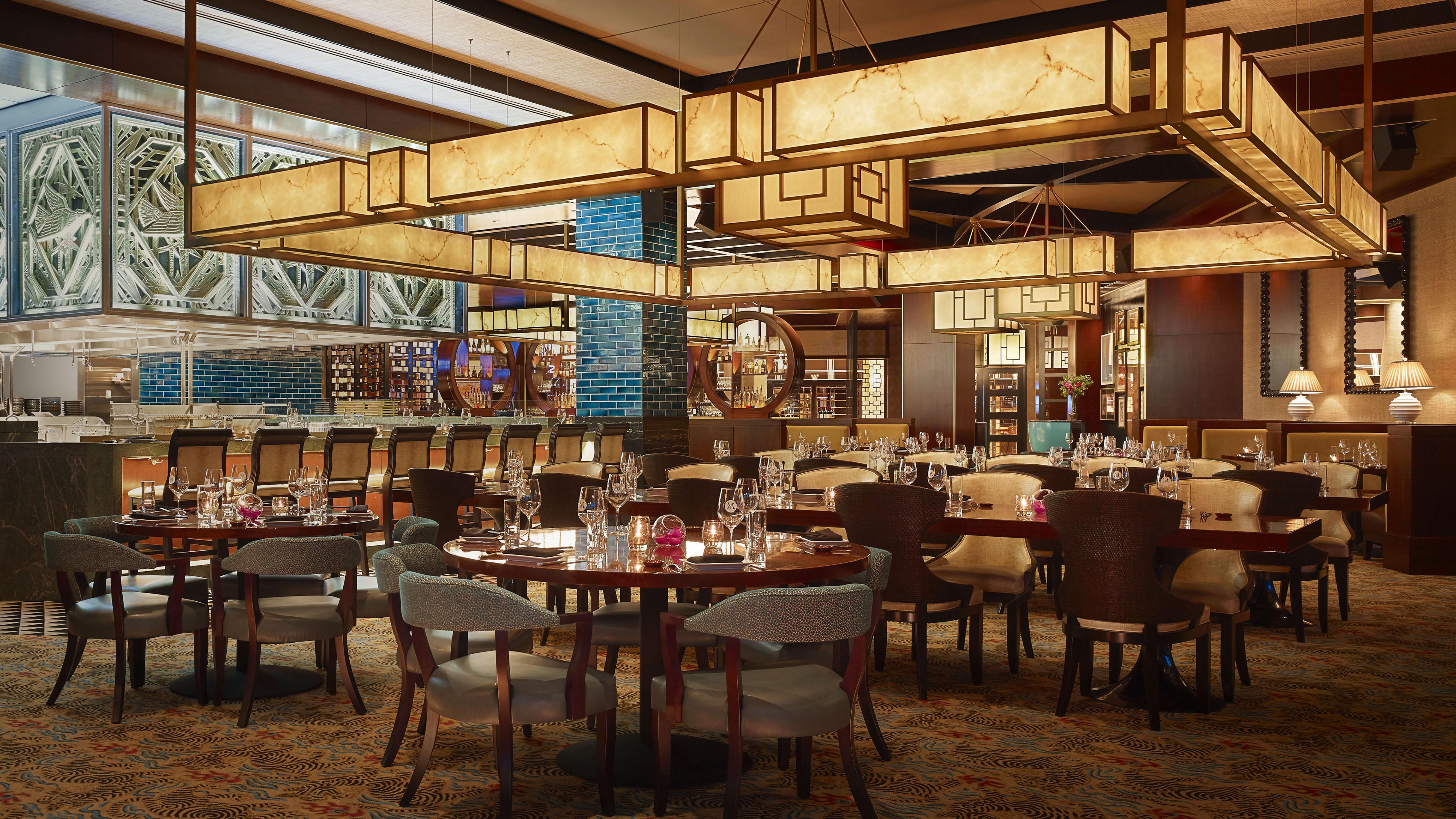 Encore Boston Harbor Everett Bagian luar foto Interior of the restaurant