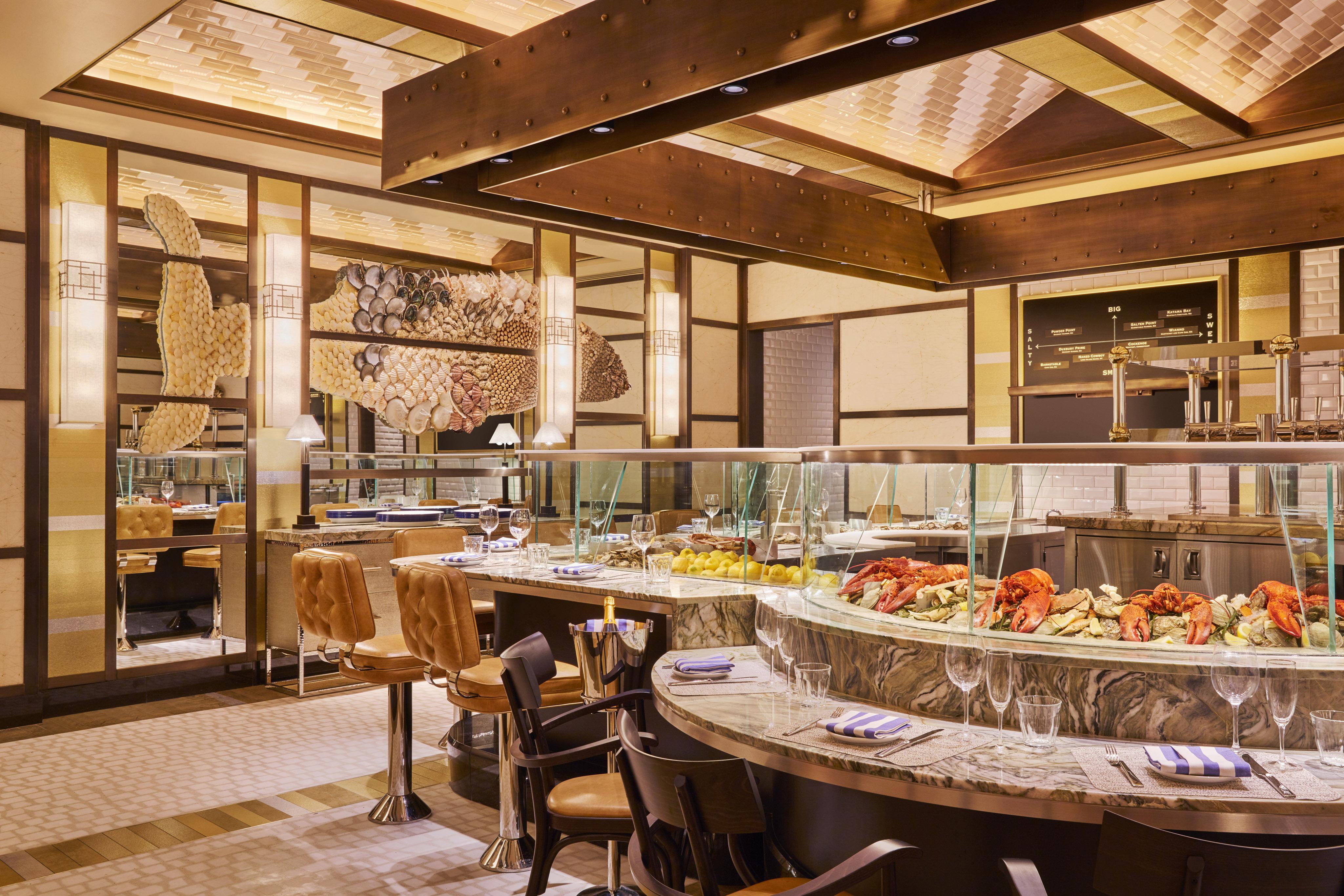 Encore Boston Harbor Everett Bagian luar foto The buffet at Wynn